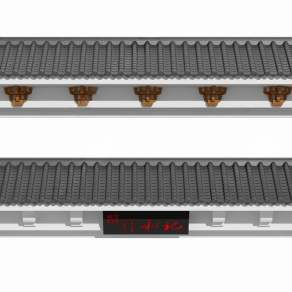 新中式屋檐门头3D模型下载